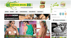 Desktop Screenshot of famosasbrasil.net