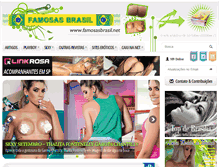 Tablet Screenshot of famosasbrasil.net